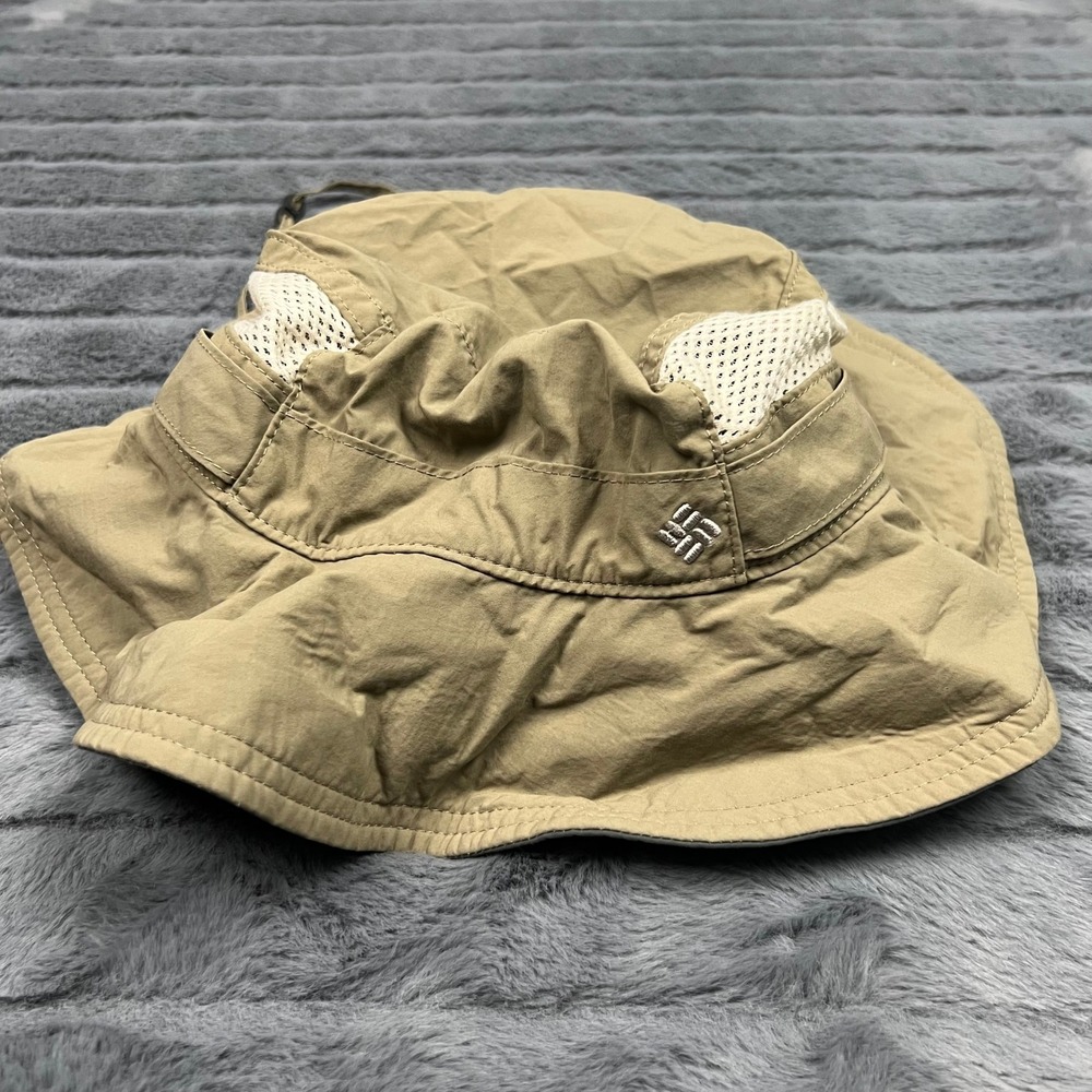 Columbia Bora Bora Booney Hat Khaki Tan Unisex Sun Hiking Fishing O/S RN69724